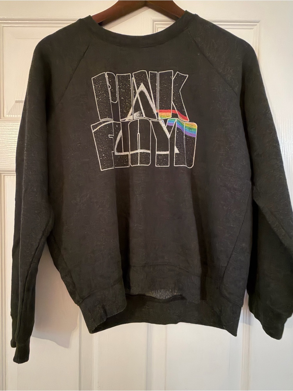 Lucky Brand Black Pink Floyd Sweatshirt